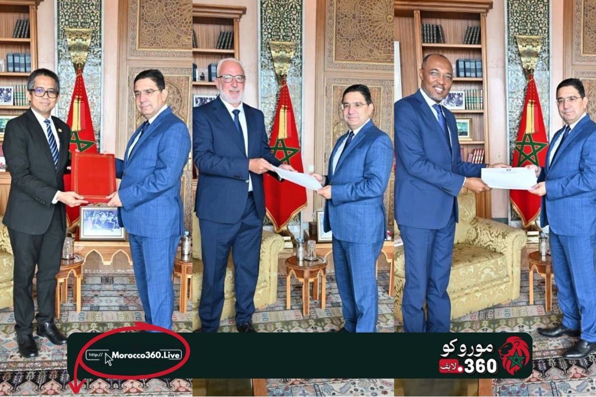 بوريطة يستقبل سفراء ماليزيا وساو تومي وسلوفينيا وفلسطين الجدد بالرباط
