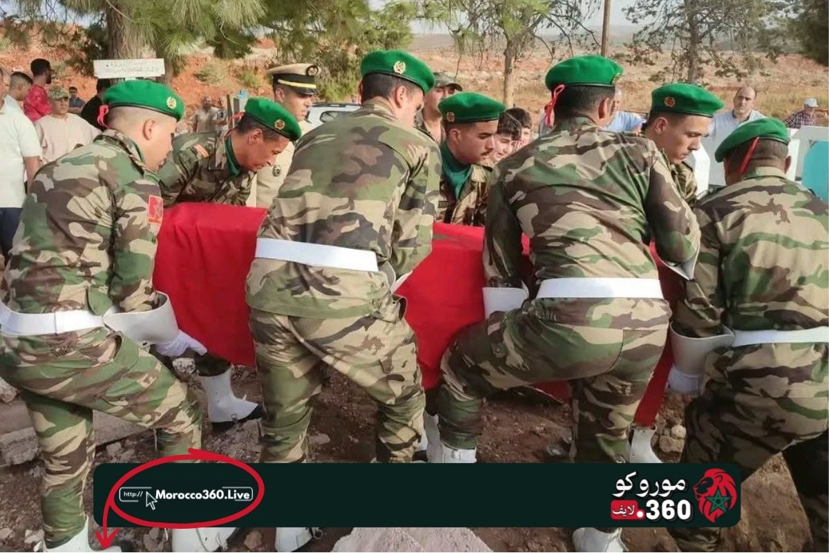 وفاة الكومندار عبد الوهاب الفيزازي ودفنه بمدينة صفرو بحضور ممثلين عن القوات المسلحة الملكية