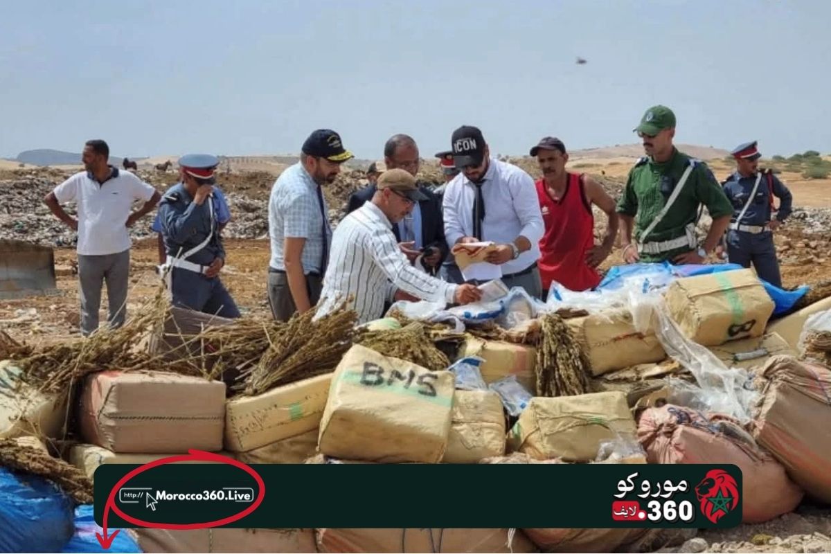 الخميسات.. إتلاف شحنة كبيرة من المخدرات بمطرح التاجموت وسط إجراءات أمنية مشددة