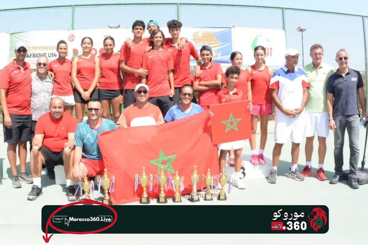 المغرب يتوج بثلاثة ألقاب من أصل أربعة في بطولة إفريقيا للتنس U14