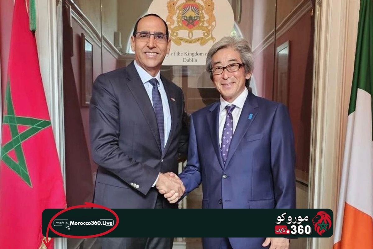 سفير المغرب في إيرلندا يستقبل نظيره الياباني لبحث تعزيز التعاون والشراكة